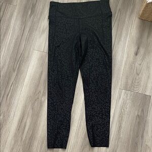 GAP Black Patterned Leggings